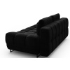 Černá sametová trojmístná rozkládací pohovka Windsor & Co Cirrus 215 cm -fv-interier-25