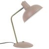 Světle růžová kovová stolní lampa Earny