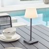 Černobílá plastová zahradní stolní LED lampa Kave Home Aluney -fv-interier-25
