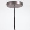 Šedé kovové závěsné světlo Kave Home Neus 31 cm -fv-interier-25