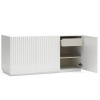 301041 4 bila lakovana komoda teulat doric 148 x 48 cm