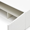 Bílý lakovaný TV stolek Teulat Doric 182 x 48 cm -fv-interier-25
