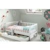 Bílá borovicová zásuvka k posteli Vipack Toddler 138 x 73 cm -fv-interier-25
