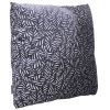 Modro bílý sametový polštář CXL Navy 40 x 40 cm s motivem