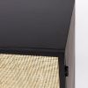 Černá lakovaná komoda s ratanovou výplní WLL GUUJI 80 x 38 cm -fv-interier-25