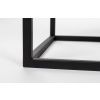 Černý lakovaný TV stolek s ratanovou výplní WLL GUUJI 150 x 38 cm -fv-interier-25