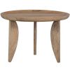 Set dvou mangových odkládacích stolků Nataj 40/70 cm