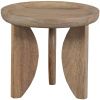 Set dvou mangových odkládacích stolků Nataj 40/70 cm