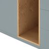 Modrošedá lakovaná komoda Teulat Corvo 140 x 40 cm -fv-interier-25