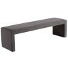 Sametová lavice Bragi 160 cm