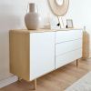 Jasanová komoda Kave Home Anielle 150 x 42 cm -fv-interier-25