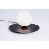 Černobílá skleněná stolní lampa Lyon M -fv-interier-25