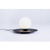 Černobílá skleněná stolní lampa Lyon M -fv-interier-25