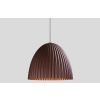 Hnědo měděné kovové závěsné světlo Liss 70 cm -fv-interier-25
