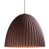 Hnědo měděné kovové závěsné světlo Liss 70 cm