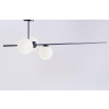 Bílo černé skleněné závěsné světlo Bubbly 150 cm -fv-interier-25