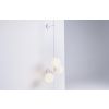 Bílé skleněné nástěnné světlo Bubbly 150 cm -fv-interier-25
