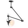 Černé kovové závěsné světlo Cobain Suspension 18 cm