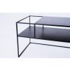 Černý kovový TV stolek Alonso 170 x 45 cm, levý -fv-interier-25