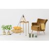 Zlatý kovový odkládací stolek Nollan 40 cm -fv-interier-25