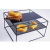 Černý kovový konferenční stolek Trixom 80 x 80 cm -fv-interier-25