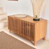 Dubová komoda Kave Home Beyla 98,5 x 42,5 cm -fv-interier-25