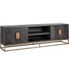 Dubový TV stolek Blackbone 200 x 43 cm
