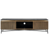 Zlatý kovový TV stolek Richmond Ironville 170 x 40 cm