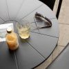 Černý plastový zahradní bistro stůl HOUE Nami 65 cm -fv-interier-25