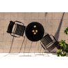 Černý kovový zahradní bistro stůl HOUE Circum 74 cm -fv-interier-25