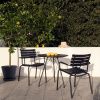 Černý kovový zahradní bistro stůl HOUE Circum 74 cm -fv-interier-25