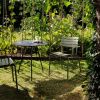 Černý kovový zahradní bistro stůl HOUE Circum 74 cm -fv-interier-25