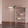 Krémově bílá kovová stojací lampa UMAGE ASTERIA 150 cm -fv-interier-25
