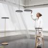 Antracitově šedá kovová stojací lampa UMAGE ASTERIA 150 cm -fv-interier-25