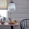 Bílé skleněné závěsné světlo Bloomingville Ece 25 cm -fv-interier-25