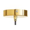 Zelené skleněné závěsné světlo Bloomingville Adar 22 cm