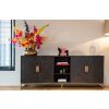 Dubová komoda Blackbone 225 x 45 cm -fv-interier-25