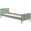 Zelená lakovaná postel Vipack Billy 90 x 200 cm