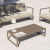Hnědo zelený kovový zahradní stolek Kave Home Comova 114 x 60 cm -fv-interier-25