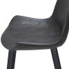 Tmavě šedá koženková barová židle DAN-FORM Hype 75 cm -fv-interier-25