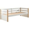Bílá borovicová postel Vipack Margrit 90 x 200 cm