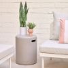 Šedý betonový zahradní stolek Kave Home Taimi  35 cm -fv-interier-25