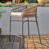 Béžová pletená barová židle Kave Home Yanet 65 cm -fv-interier-25