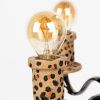 Hnědá stolní lampa Bold Monkey Proudly Crowned Panther 62 cm -fv-interier-25