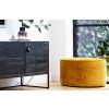Okrově žlutý sametový taburet Norma 60 cm -fv-interier-25