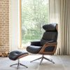 Černé kožené lounge křeslo FLEXLUX CLEMENT MEDIUM -fv-interier-25