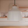 Bílé kovové závěsné světlo Somcasa Artana 30 cm -fv-interier-25