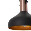 Černé kovové závěsné světlo Somcasa Agres 24 cm -fv-interier-25