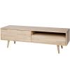 Dubový TV stolek Alize 150 x 44 cm