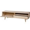 Dubový TV stolek Alize 150 x 44 cm